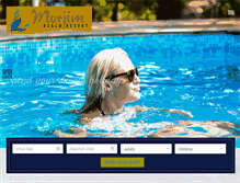 Tablet Screenshot of morjimbeachresort.com